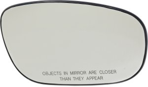 Heated Mirror Glass with Backing Plate for 2005-2010 Charger/Chrysler 300/Magnum, Right (Passenger) Side, Replacement