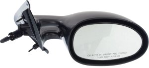 Manual Remote Mirror for Chrysler Breeze/Cirrus/Stratus 1995-2000, Right (Passenger), Non-Folding, Non-Heated, Paintable, Replacement