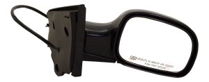 Power Mirror for Dodge Caravan 2001-2007, Right (Passenger) Side, Manual Folding, Heated, Paintable, Replacement