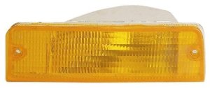 Right (Passenger) Parking Light Assembly for 1987 - 1991 Dodge Shadow, Replacement  4328690 Lens Cover