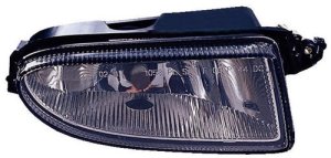 Fog Light Lens/Housing for 2001 - 2005 Chrysler PT Cruiser, Left (Driver) Side, without Bulb or Adapter,  5288797AD, Replacement