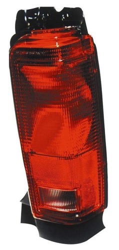 Right (Passenger) Tail Light Assembly for 1984 - 1986 Plymouth Voyager Base Model, without Bright Trim,  4174898, Replacement