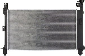 Radiator Assembly for 1993 - 1995 Plymouth Voyager with Standard Cooling,  4644364AB, Replacement