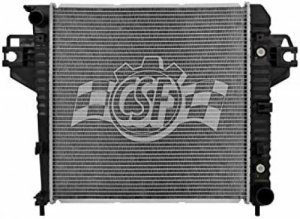 Radiator Assembly for 2002 - 2004 Jeep Liberty without Air Conditioner,  52079729AC, Replacement