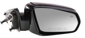 Power Mirror for Chrysler Sebring 2007-2010, Right (Passenger), Non-Folding, Heated, Paintable, Sedan, Replacement