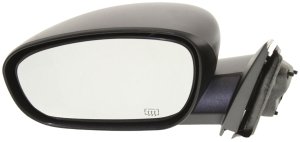 Power Heated Mirror for Dodge Charger 2006-2010 and Chrysler 300 2005-2010, Non-Folding, Left (Driver), Textured, Replacement