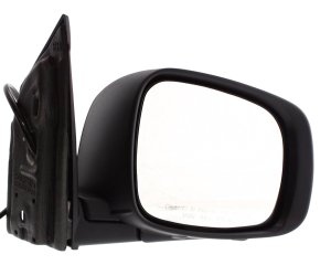 Power Mirror for Dodge Grand Caravan 2008-2019/Chrysler Town & Country 2008-2016, Right (Passenger), Manual Folding, Heated, Paintable/Textured, Includes 2 Caps, Replacement