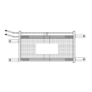 2003 - 2006 Dodge Ram 2500 Transmission Cooler Assembly