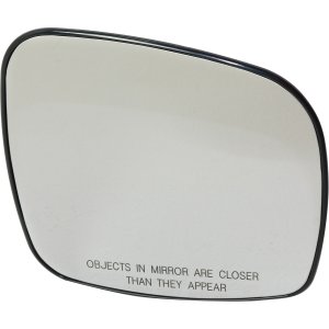 Heated Mirror Glass with Backing Plate for Dodge Grand Caravan/Chrysler Town and Country 2008-2016, Right (Passenger) Side, Replacement