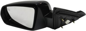 Power Mirror for Chrysler Sebring Convertible 2008-2010, Left (Driver), Non-Folding, Heated, Paintable, Replacement