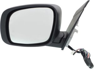 Power Mirror for Dodge Grand Caravan 2008-2019, Chrysler Town & Country 2008-2016 Left (Driver), Chrome, Power Folding, Heated, with Memory and Signal Light, Replacement