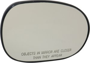 Mirror Glass for 2001-2003 PT Cruiser, 2001-2006 Sebring/Stratus, Right (Passenger), Non-Heated, Sedan, w/ Backing Plate, Replacement