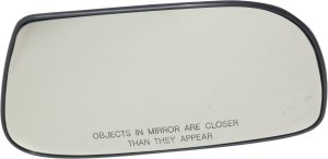 Heated Mirror Glass for Chrysler Pacifica 2004-2005, Right (Passenger) Side, w/ Backing Plate, Replacement