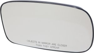 Heated Mirror Glass with Backing Plate for 2006-2008 Chrysler Pacifica, Right (Passenger) Side, Replacement