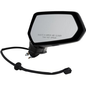 Power Mirror for Chevrolet Camaro 2010-2015, Right (Passenger) Side, Manual Folding, Non-Heated, Paintable, without Auto Dimming, Replacement