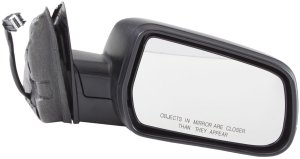 Right (Passenger) Mirror for Chevrolet Equinox/GMC Terrain 2010-2017, Power, Manual Folding, Non-Heated, Textured, Without Blind Spot Feature and Memory, Replacement