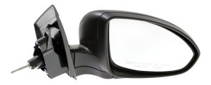 Manual Remote Mirror for Chevrolet Cruze 2011-2015/Cruze Limited 2016, Right (Passenger) Side, Manual Folding, Non-Heated, Textured, Replacement