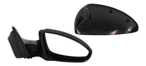 Power Heated Mirror for Chevrolet Cruze 2011-2015/Cruze Limited 2016, Right (Passenger) Side, Manual Folding, Paintable, Replacement