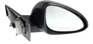 Power Mirror for Chevrolet Spark 2013-2015, Right (Passenger) Side, Manual Folding, Non-Heated, Paintable, Replacement