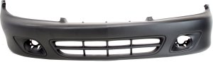 Front Bumper Cover for Chevrolet Cavalier, Z24 Model, 2000-2002, Primed (Ready to Paint), Replacement