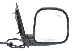 Power Mirror for GMC Express/Savana Van 1996-2002, Right (Passenger), Non-Towing, Manual Folding, Heated, Paintable, Replacement