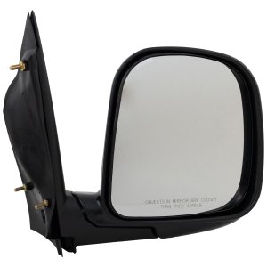 Manual Adjust Mirror for Chevrolet Express/GMC Savana Van 1996-2002, Right (Passenger) Side, Non-Towing, Manual Folding, Non-Heated, Textured, Replacement