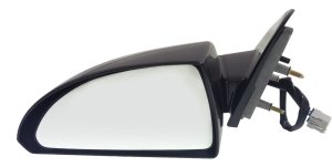Power Mirror for Chevrolet Impala (2006-2013), Impala Limited (2014-2016), Left (Driver), Non-Folding, Non-Heated, Paintable, with Smooth Black Base, Replacement