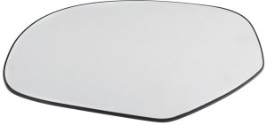 Mirror Glass for Chevrolet Silverado/GMC Sierra 1500 (2007-2013), Silverado/Sierra 2500/3500 (2007-2014), Left (Driver), Non-Heated, Non-Towing, without Signal and Blind Spot Detection, with Backing Plate, Excludes 2007 Classic, Replacement