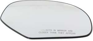 Mirror Glass Right (Passenger) for Chevrolet Silverado/GMC Sierra 1500 (2007-2013), 2500/3500 (2007-2014), Non-Heated, Non-Towing, without Signal and Blind Spot Detection, with Backing Plate, Excludes 2007 Classic, Replacement