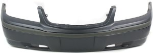 Front Bumper Cover for Chevrolet Impala 2000-2005 (Base Model), Primed (Ready to Paint), without Appearance Package, with Body Side Molding, Replacement