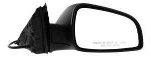 Power Mirror for Chevrolet Malibu LS Model 2008-2012, Right (Passenger), Manual Folding, Non-Heated, Textured, Replacement