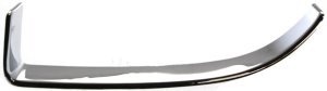 Lower Grille Molding for Dodge Neon 2003-2005, Left (Driver) Side, Chrome Finish, Replacement
