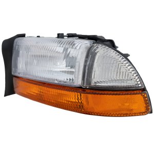 Headlight Assembly for Dodge Dakota (1998-2004) and Durango (1998-2003 from 8-18-98), Left (Driver), Halogen, Replacement