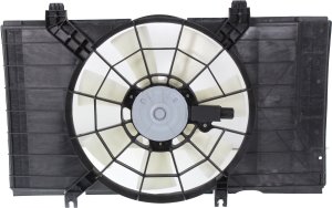 Radiator Fan Assembly for Dodge Neon 2002-2005, Manual Transmission, Single Fan, 2.0L Engine, Replacement