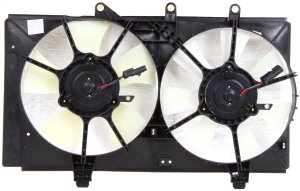 Radiator Fan Shroud Assembly for Chrysler/Dodge Neon 2003-2005, 2.4L Engine, Replacement