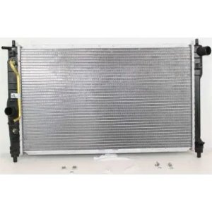 Radiator Assembly for 1998 - 2002 Daewoo Lanos with Air Conditioning;  96182260, Replacement