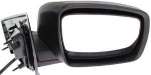 Power Heated Mirror for Dodge Journey 2016-2018, Right (Passenger), Manual Folding, Paintable, Type 2, Replacement