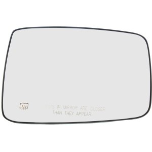 Heated Mirror Glass Right (Passenger) for RAM 1500 2010-2022/2500 2010-2018, Non-Towing, with Backing Plate, Without Auto-Dimming, Including 2019-2022 1500 Classic, Replacement