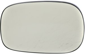 Mirror Glass Replacement for Dodge Full Size Pickup 1500 (2005-2008), 2500/3500 (2005-2009), Left (Driver), Non-Heated, Non-Towing, All Cab Types, Without Towing Package, with Backing Plate