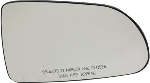 Mirror Glass for 2007-2009 Aspen / 2005-2011 Dakota / 2004-2009 Durango, Right (Passenger), Non-Heated, with Backing Plate, Replacement