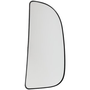 Mirror Glass Replacement for 2009-2022 RAM 1500/ 2010-2018 RAM 2500/3500, Right (Passenger), Lower, Towing, Non-Heated, Without Auto Dimming, Signal Light and Blind Spot Sensor Holes, Suitable for Laramie/Limited Models, Heated, Equipped with Spotter Glass, Memory and Power Folding
