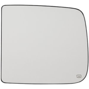 Mirror Glass for Dodge RAM 1500 2010-2022/2500 2010-2018, Upper Towing, Heated, Left (Driver), Without Auto Dimming, Signal Light, Blind Spot Sensor Holes, Includes 2019-2022 1500 Classic, Replacement