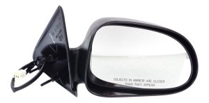Power Mirror for Dodge Dakota 1997-2000, Right (Passenger), Non-Folding, Non-Heated, Textured, 5 x 7 in., Replacement