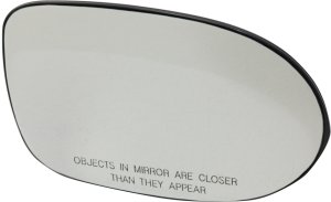 Mirror Glass for Dodge Caliber 2007-2012, Right (Passenger) Side, Non-Heated, with Backing Plate, Replacement