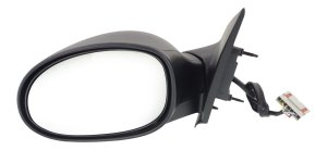 Power Mirror for Dodge Neon 2000-2002, Left (Driver), Manual Folding, Non-Heated, Paintable, Replacement