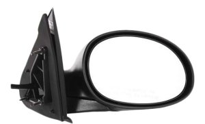 Power Mirror for Dodge Neon 2000-2002, Right (Passenger), Manual Folding, Non-Heated, Paintable, Replacement