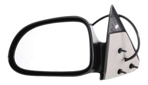 Power Mirror for Dodge Dakota 2001-2004, Left (Driver), Non-Folding, Non-Heated, Textured, 5 x 7 inches, Replacement