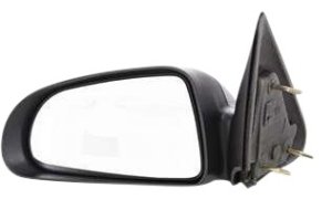 Manual Adjust, Non-Folding, Textured, Non-Heated, Left (Driver) Mirror for Dodge Dakota 2005-2011, 5 x 7 in., Replacement