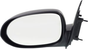 Manual Adjust Left (Driver) Side Mirror for Dodge Caliber 2007-2012, Non-Folding, Non-Heated, Textured, Replacement