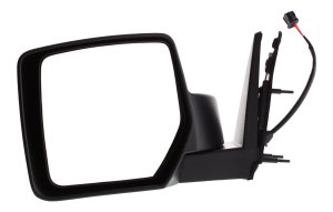 Power Mirror for Dodge Nitro 2007-2011, Left (Driver) Side, Manual Folding, Non-Heated, Textured, Replacement